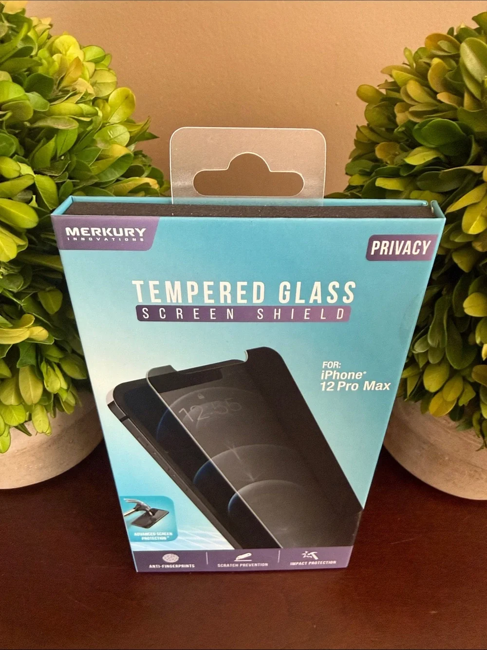 MERKURY INNOVATIONS✨TEMPERED GLASS SCREEN SHIELD✨ iPhone 12 Pro Max🌟BNIB🌟